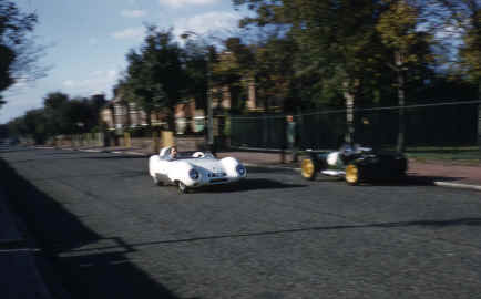 Mark on Twyford Avenue, 1959.
